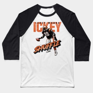 Ickey Woods Cincinnati Shuffle Baseball T-Shirt